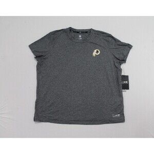 Washington Redskins Women Gray Shirt UV Protection MSX Michael Strahan Size 2XL